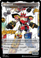 Mechtitan (Megazord from Power Rangers)