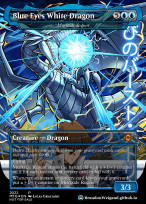 Card Alter of Murktide Regent (Blue Eyes White Dragon 2 from Yu-Gi-Oh)