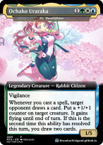 Card Alter of Ms. Bumbleflower (Ochaco Uraraka / My Hero Academia)