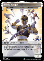 Pilot (White Ranger from Power Rangers)