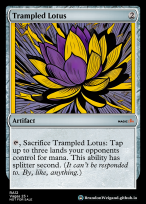 Trampled Lotus (Custom)