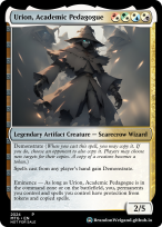 Urion, Academic Pedagogue(Custom)