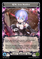 Card Alter of Vynnset, Iron Maiden (Rem from Re: Zero)